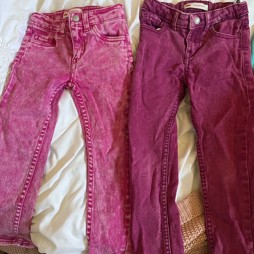 Girls Levi’s jeans